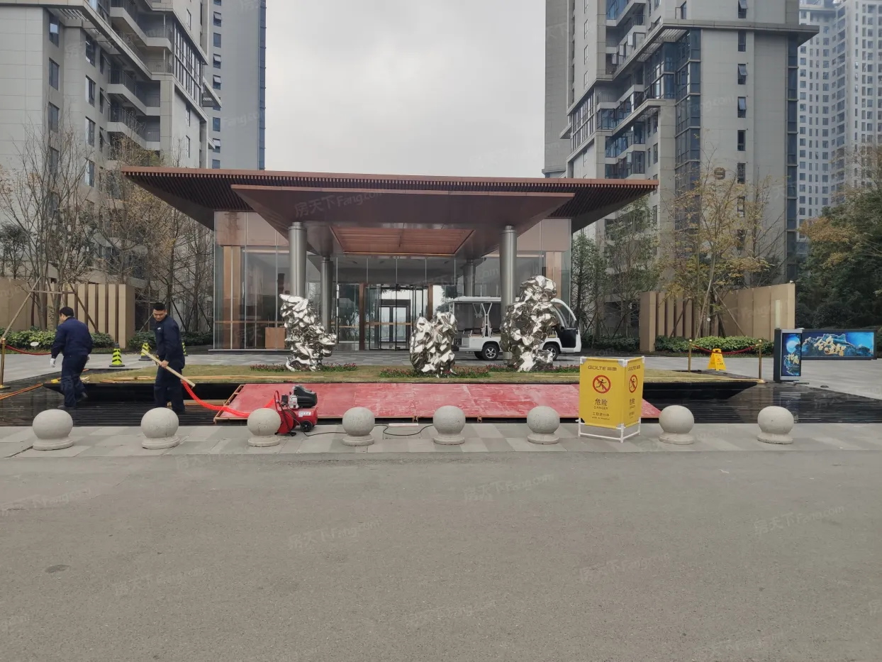 复地金融岛实景图