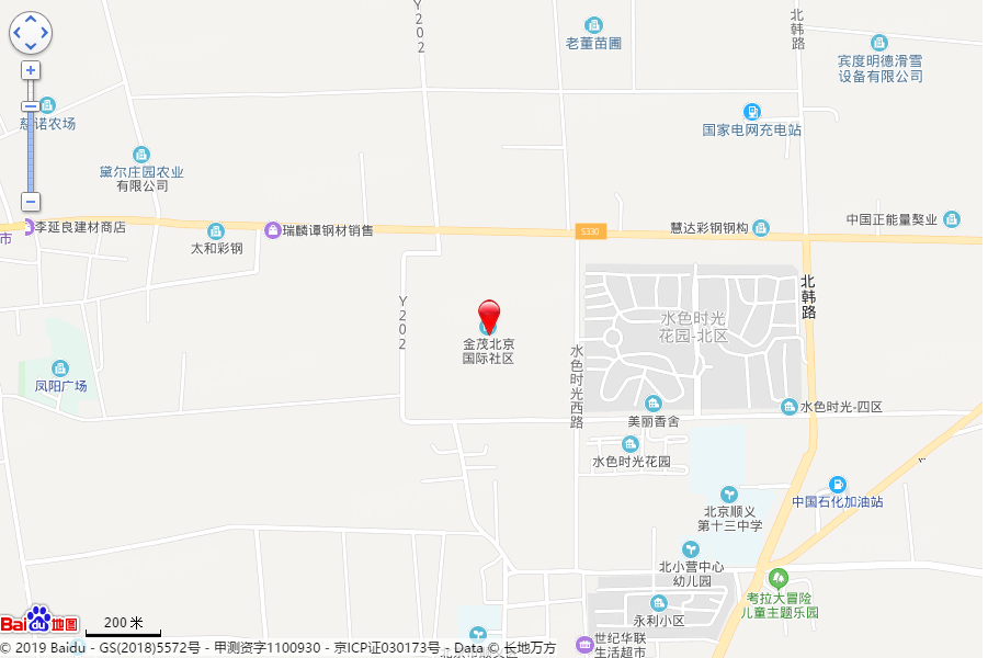金茂北京国际社区交通图