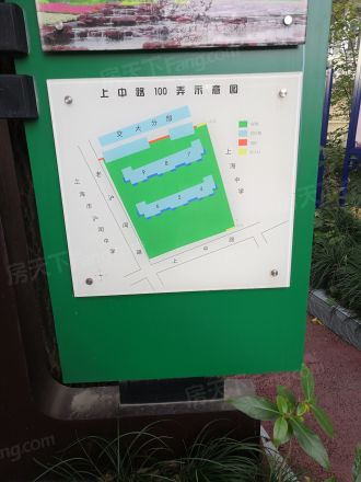 上中路100弄小区实景图