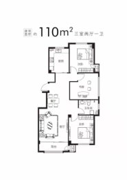 蓬莱观园府邸户型图图片