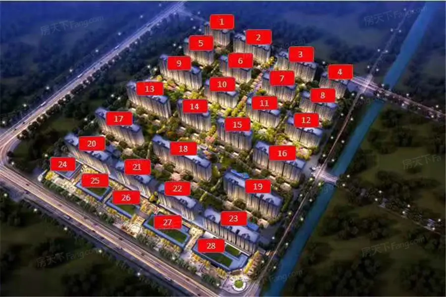 佳洲锦苑实景图