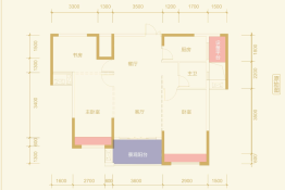 天嘉·天樾3室2厅1厨1卫建面94.00㎡