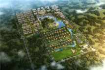 隆合城·雅园项目鸟瞰图