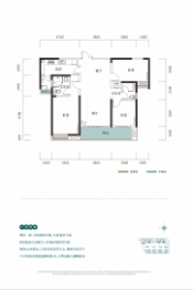 长房湘江府3室2厅1厨2卫建面127.00㎡