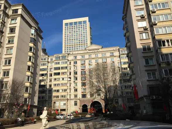 新都花园实景图