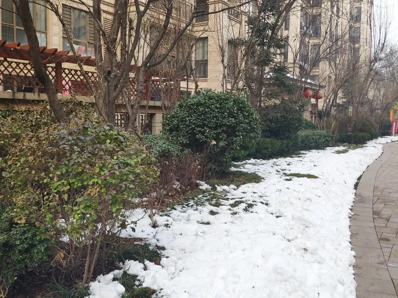 天山熙湖澜岸实景图