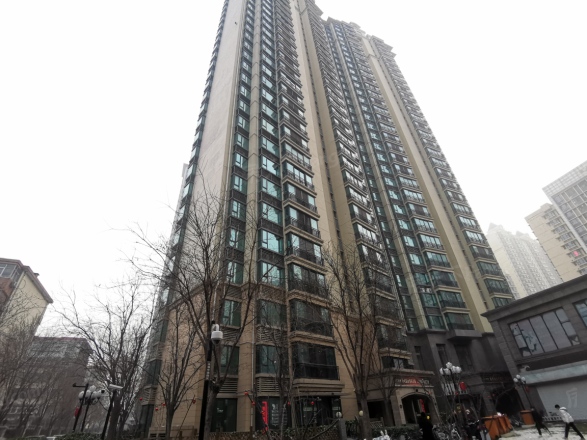 恒大城商住楼实景图