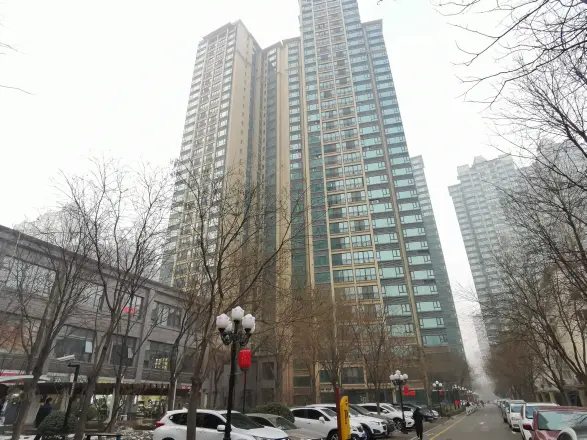 恒大城商住楼实景图