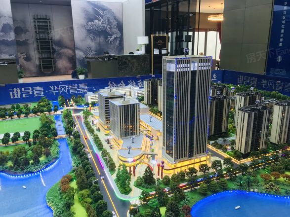 禹洲扬子嘉誉风华实景图