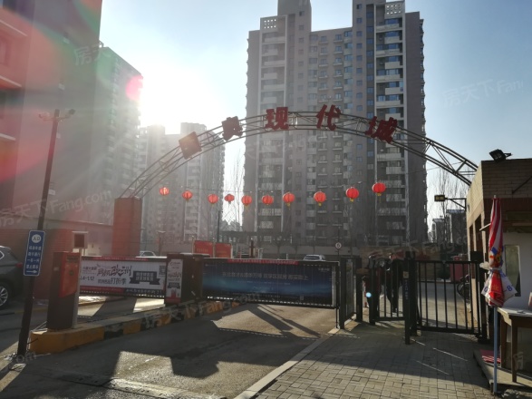 国奥现代城五期实景图