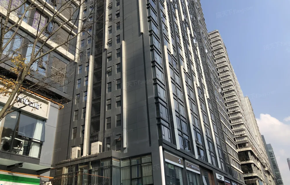 誉峰遇见公寓小区租房,一室一厅,高新区金融城地铁口誉峰精装房出租