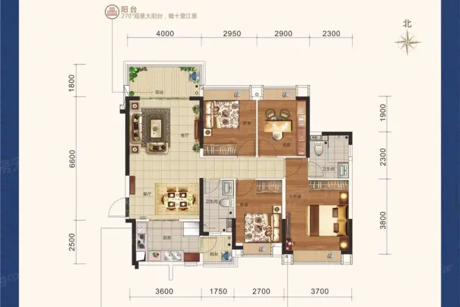 佛山恒大西江天悦户型图