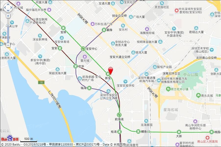 泰华海逸世家交通图