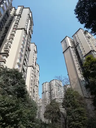 博雅新城A区实景图