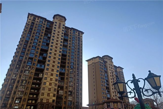 远洋时代城商住楼实景图