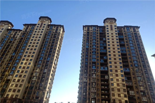 远洋时代城商住楼实景图