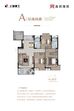 海玥珑府户型图