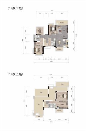 中南春风南岸户型图