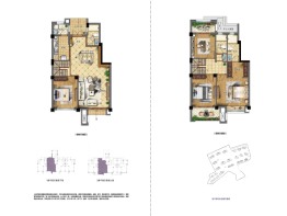 融侨·悦江南4室2厅1厨3卫建面123.00㎡