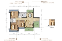 25栋26栋建面约119平01户型