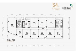 保利鱼珠港1室1厅1厨1卫建面210.00㎡