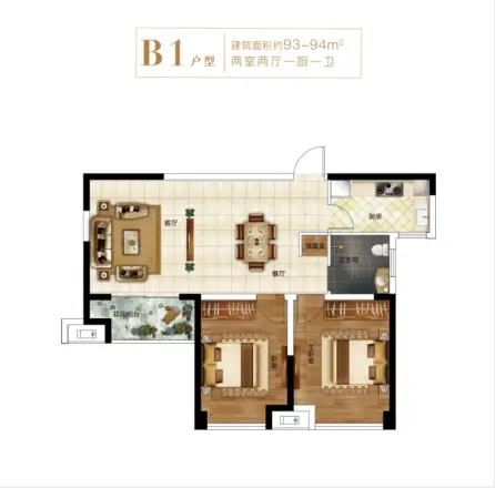 鸿祥钰珑府户型图