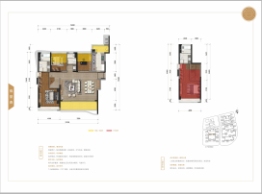 中冶逸璟公馆3室2厅1厨3卫建面171.00㎡