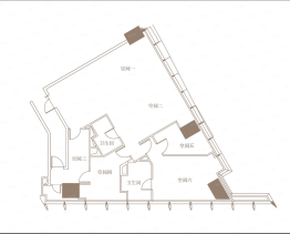 南沙金茂湾2室2厅1厨2卫建面220.00㎡