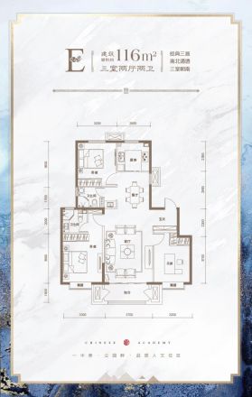 京能雍清丽苑一期户型图