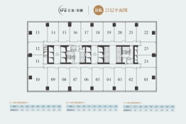 汇金国际金融中心建面90.00㎡