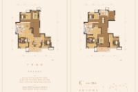 小高层跃层C'户型