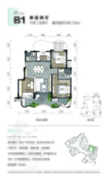 金杯半山云上溪谷3室2厅1厨1卫建面82.33㎡