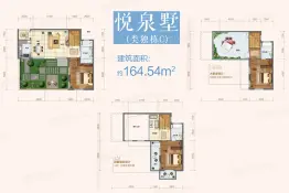 佳源帝都温泉山庄4室2厅1厨3卫建面0.0㎡