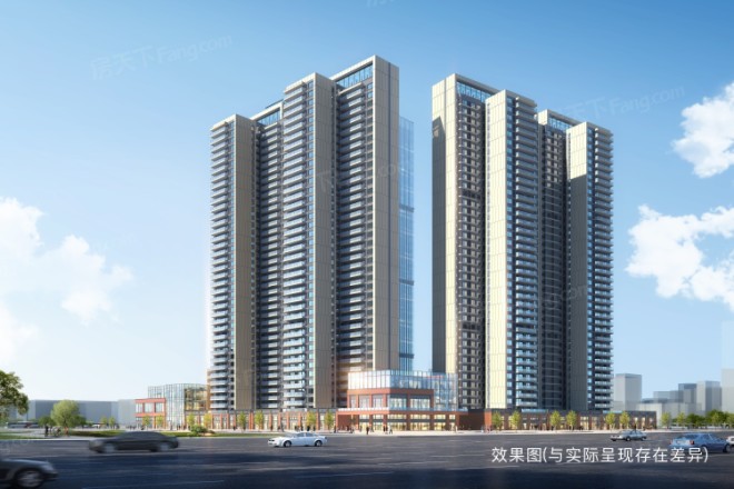 万科天荟实景图