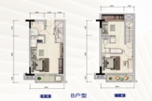 阳江·钧明里复式公寓B户型