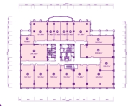 喜盈门国际建材家具（海南）总部基地建面72.68㎡