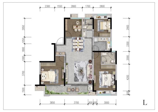 大发融悦和府户型图