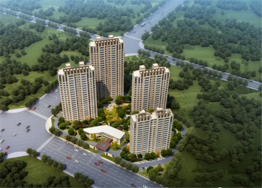 城建琥珀云台效果图