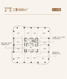 置地·双清湾中心建面100.00㎡