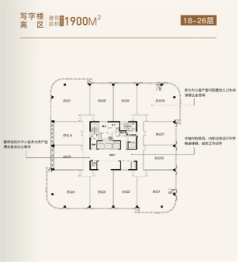 置地·双清湾中心建面100.00㎡