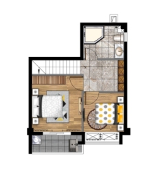 融信·有墅2室2厅1厨2卫建面73.00㎡