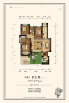 4+1平层墅155平米