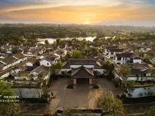 年终特价!海口中式别墅 绿城桃李春风 江东新区后花园