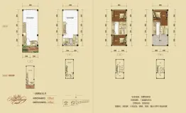 海伦堡东方3室2厅1厨5卫建面155.00㎡