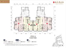 梓山湖恒大养生谷3#1号楼户型