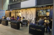 商铺实景Polar café白熊咖啡