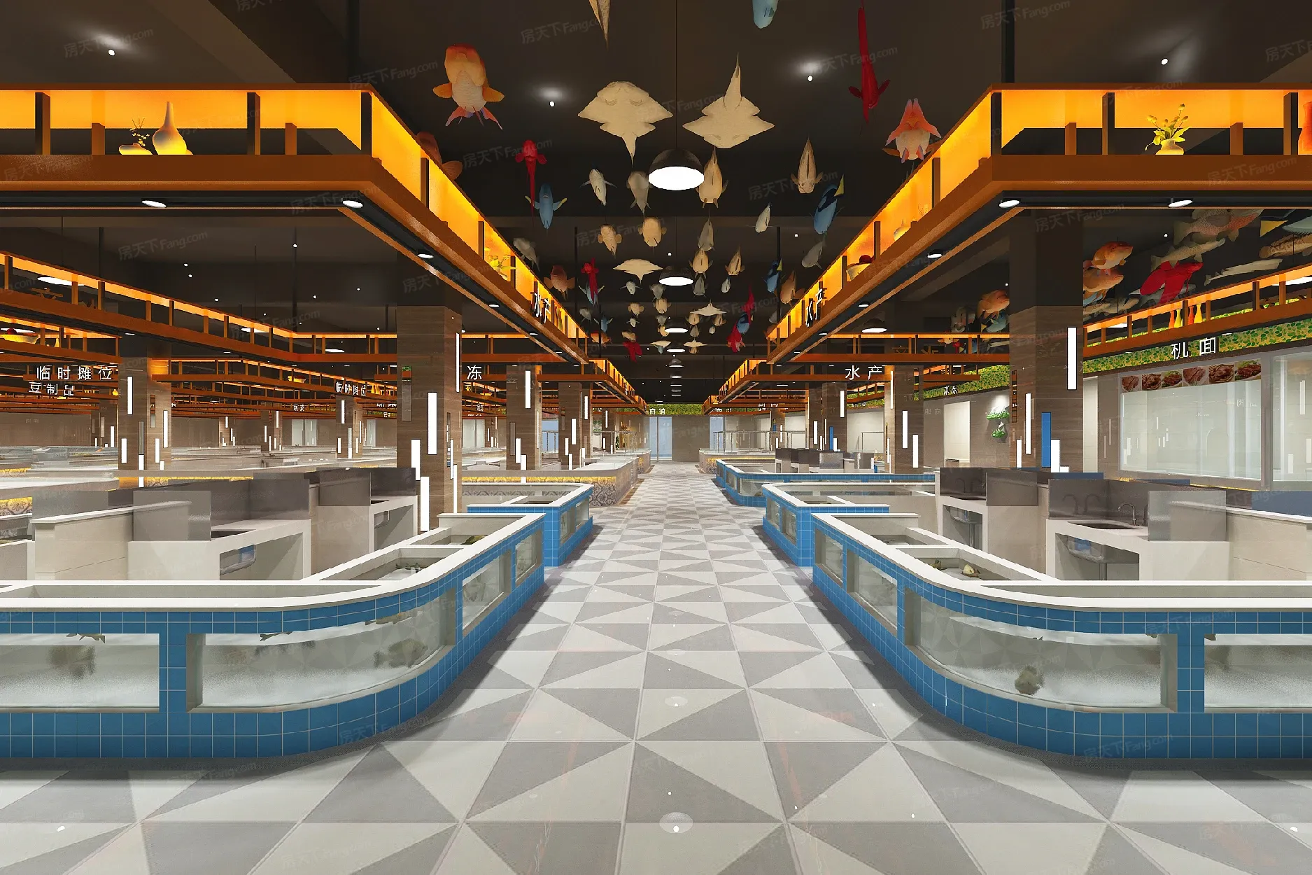 美邻广场实景图