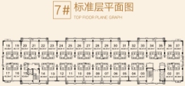 青岛东方影都－海寓1室1厅1厨1卫建面44.81㎡