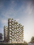居然之家·垂直森林城市综合体垂直森林效果图