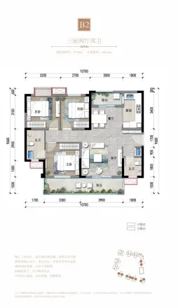 和瑞锦府商住楼户型图